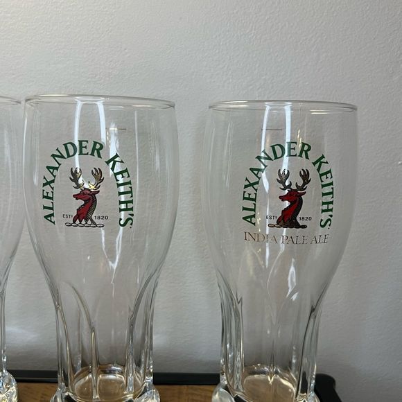 See of 4 Alexander Keith’s Pint Glasses - Picture 5 of 5